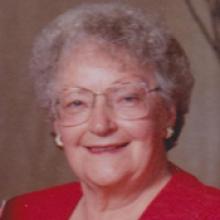 MURIEL GEORGINA MAE BURDON (GREENWOOD) Obituary pic