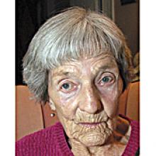 OLIVE OLGA PETERSON Obituary pic