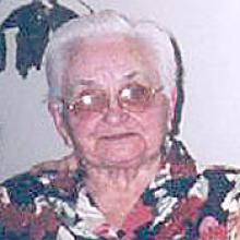MARY (MINNIE) OTTENBREIT (KAZINA) - Obituary pic