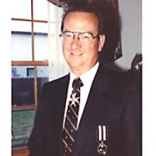 ROY JOHN VERBRUGGE KN.C Obituary pic