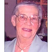 HILDA LAGE (REDEKOP)  Obituary pic