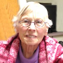 EDITH M. SHIELLS (nee LUNDSTROM) Obituary pic