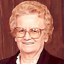 MARIA REGEHR Obituary pic