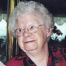 ALLELUIA (LOU) COTE (DECELLES) Obituary pic