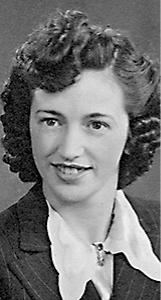 ALICE MENZIES Obituary pic