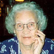 MARY LENA CHALMERS (JOHNSTON) Obituary pic