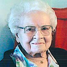 IRENE (JUDY) FLORENCE MCGILVRAY Obituary pic