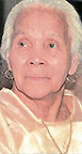 MERCEDES CACATIAN CALIXTERIO Obituary pic