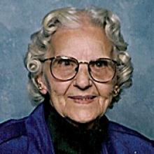 LOUISE STEVENSON  Obituary pic