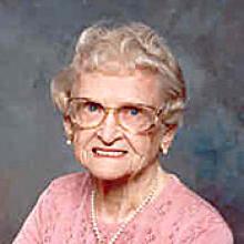GLADYS WILLIAMSON DOBIE (DODDS) Obituary pic