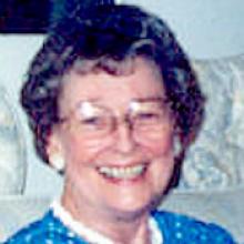 KATHLEEN M. MCBRIDE (KAY SPOONER) Obituary pic