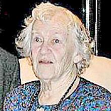 JOAN EVELYN DEWSON (WHITE) Obituary pic