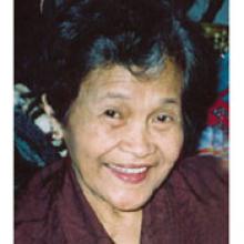 FELICIDAD (FELY) BALMES Obituary pic