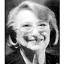 ANNE STEINGARTEN Obituary pic