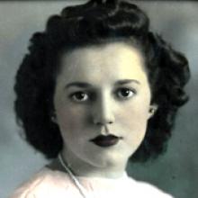 GENEVIEVE (PEGGY) BROWN Obituary pic