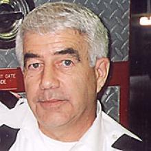 DISTRICT CHIEF MORRIS (MOE) LAWRENCE WINNIPEG FIRE PARAMEDIC SERVICE Obituary pic