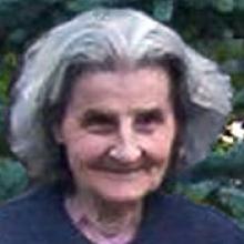 MARGUERITE GISIGER  Obituary pic