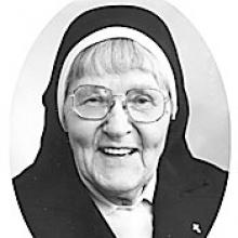 SR. CAROL (MODESTA) WILGOSH, O.S.B. Obituary pic