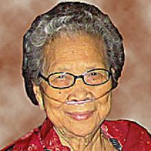 RUFINA DELA CRUZ CATURAY Obituary pic