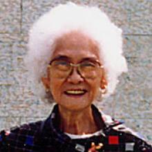 EPIFANIA MANZON RULE  Obituary pic