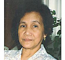 LEONORA VALETE Obituary pic