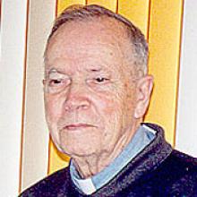 REVEREND CANON DOUGLAS GREGORY Obituary pic