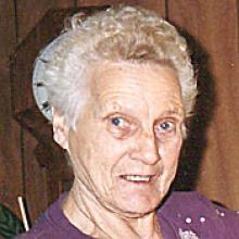 MABEL GERTRUDE PINES Obituary pic