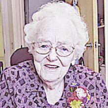 GERTRUDE (PARKINSON) MINTON Obituary pic