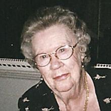 FLORENCE EMMELINE BENTLEY Obituary pic