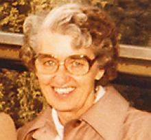 GEORGIANA GIBSON DOWSE (SIMPSON) Obituary pic