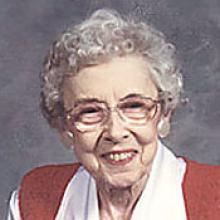 ETHEL LOUISE SAUNDERS Obituary pic