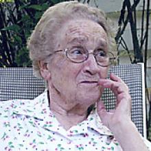 FLORENCE ELLEN BARLOW  Obituary pic