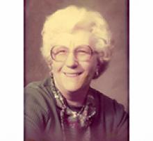 PEGGIE ROBINSON Obituary pic