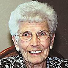 EDNA MAY BURGESS  Obituary pic