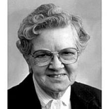 SR. MARGARET (IGNATIUS) ZENTNER, O.S.B. Obituary pic