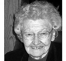 ALICE GELDART Obituary pic