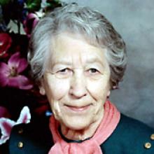MURIEL FLORENCE MCVICAR Obituary pic