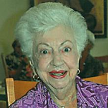 HAZEL LILLIAN FLORENTINE Obituary pic