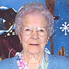 BERTHA VAN DEN BUSSCHE (GRIFT) Obituary pic