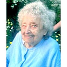 EDNA MAY BURR Obituary pic