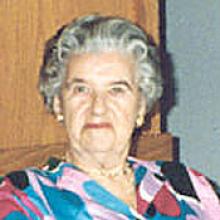JESSIE ELLEN MILLAR (MCADAM) Obituary pic