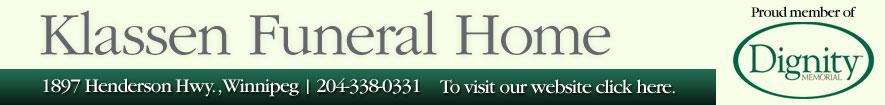 Klassen Funeral Home