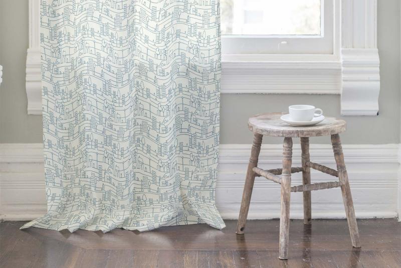 <p>Supplied / Minted.com</p><p>The Minted Home section of Minted.com offers nearly 600 fabric designs, and users can see previews of draperies from several vantage points. </p>