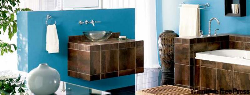 Blue is one of the ultimate calming colours.