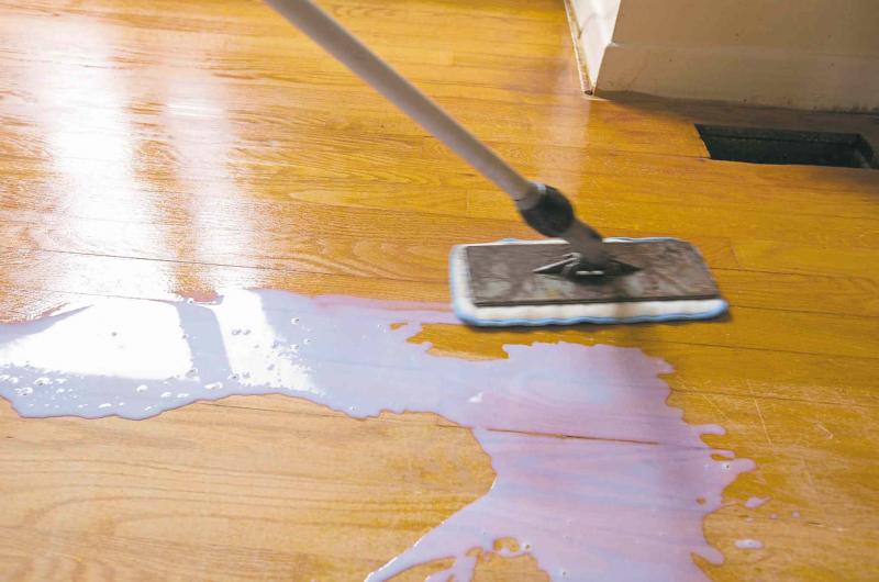 When looking for ways to treat a hardwood floor, choose the products and techniques recommended by the manufacturer.