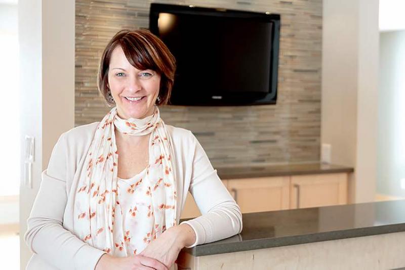 Doreen Gauthier, owner of Make It Home, a full-service  renovator that includes contracting, design and material selection.