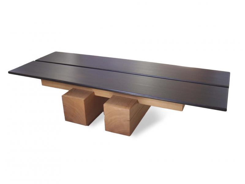 <p>ReFind Furniture / The Associated Press</p><p>Heavy materials like wood and graphite work better in bigger spaces that need to be filled up.</p>