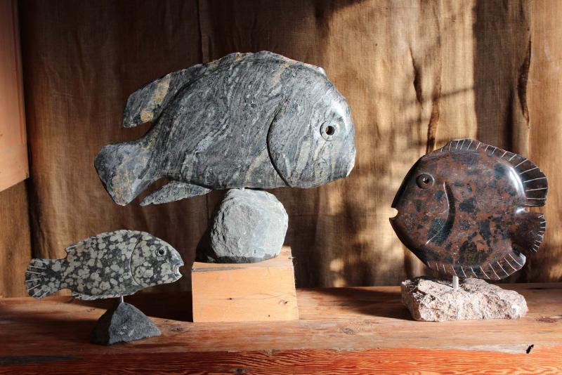 <p>Todd Braun </p><p>Todd Braun's artistry illustrates some of the complex geology that can be found in Manitoba.</p>