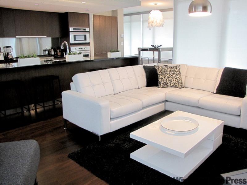 Multi-purpose furniture is ideal for the open-plan interiors of today's homes. 