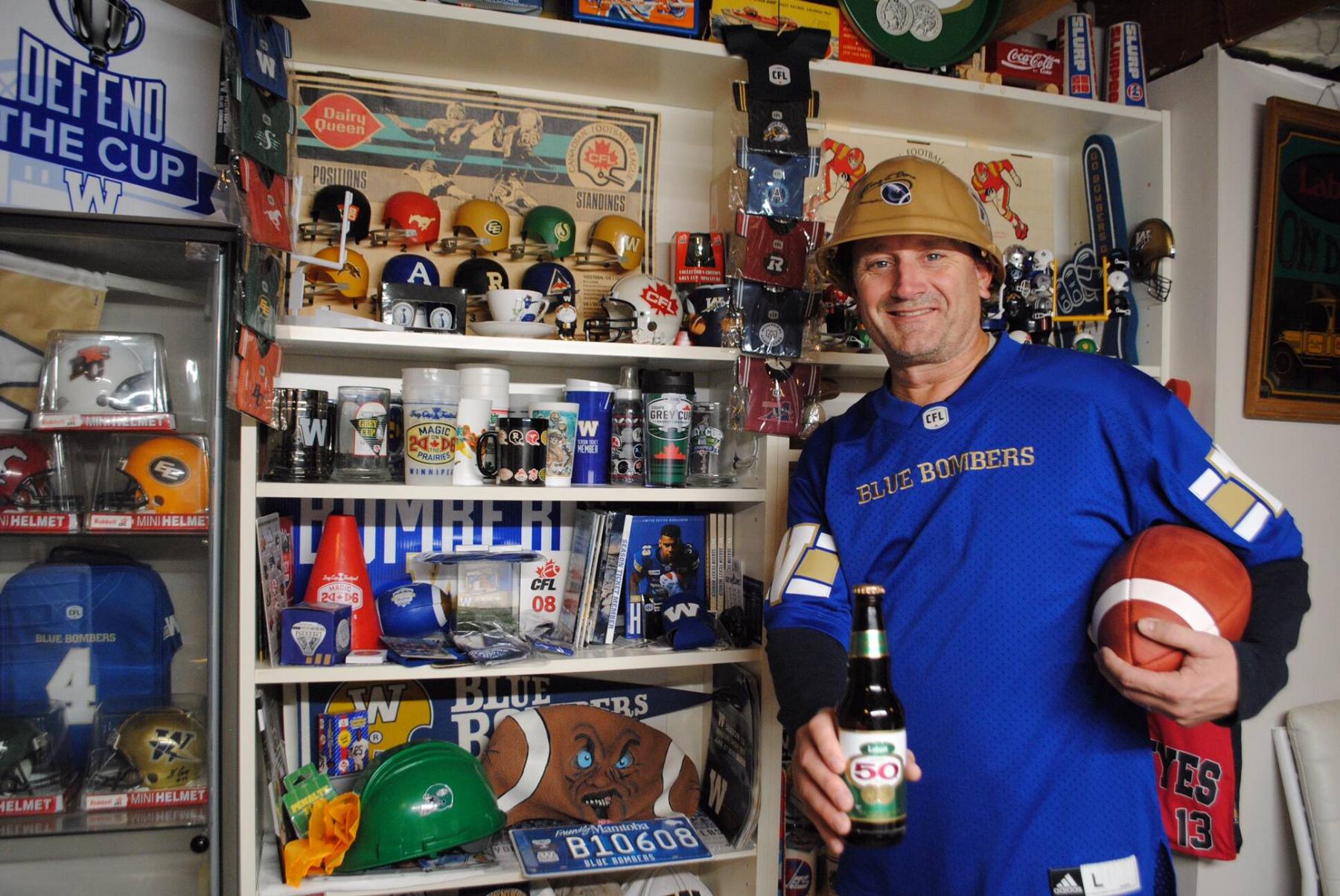 <p>Jackie McMahon photos</p><p>Labatt 50 guy Steve McMahon is ready for kickoff.</p>
